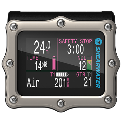 Perdix 2 Shearwater dykkercomputer